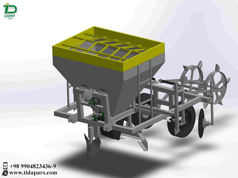 آلة فرد الملش الزراعي (البلاستيك الأسود)