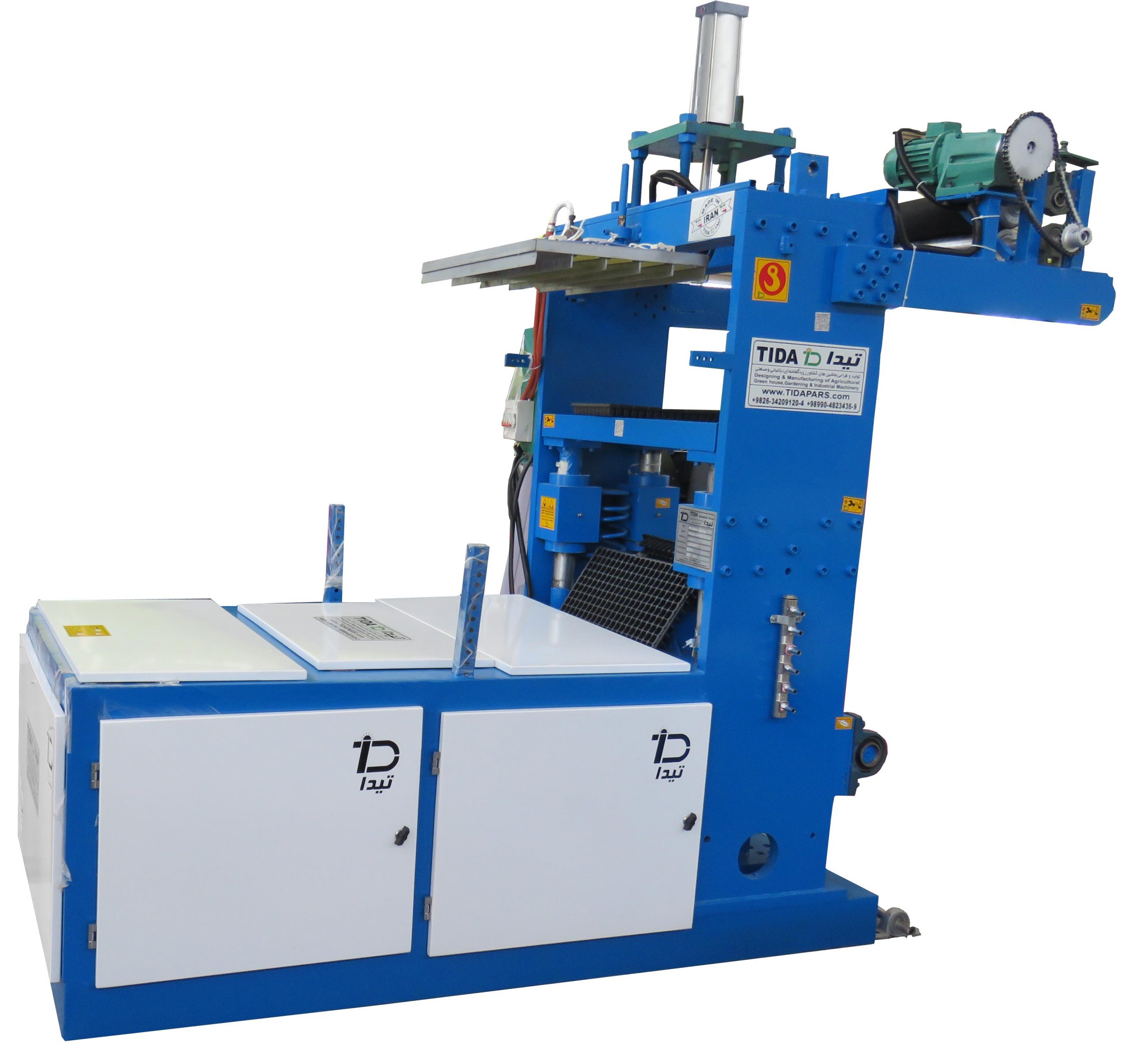 Sheet producer part & mould pressing section
