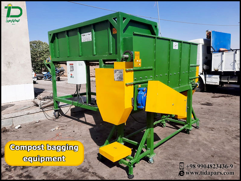 Compost bagging equipment