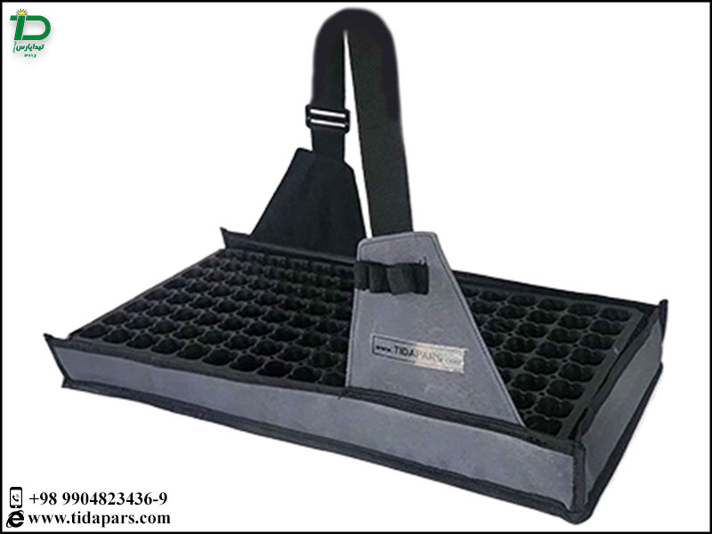 Farm hand seedling transplanter machine