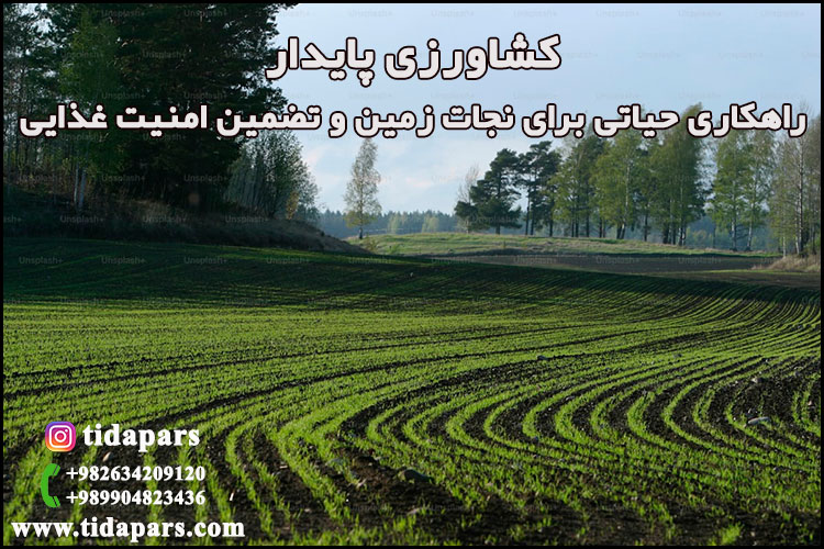 کشاورزی پایدار ؛ راهکاری حیاتی برای نجات زمین و تضمین امنیت غذایی