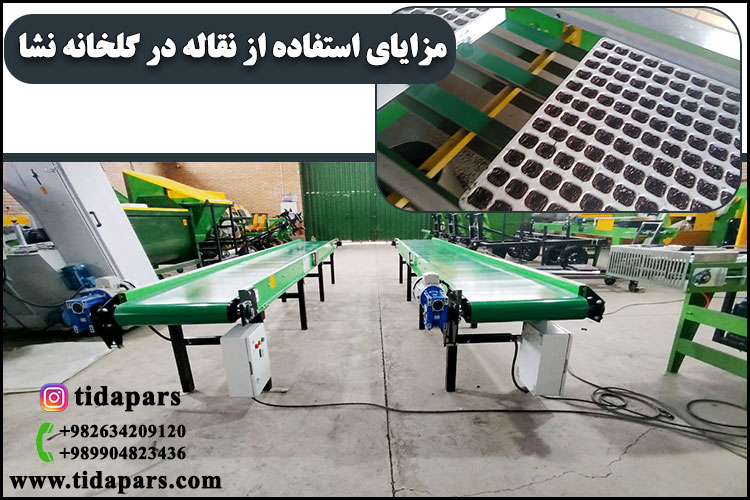 مزایای استفاده از نقاله در گلخانه نشا