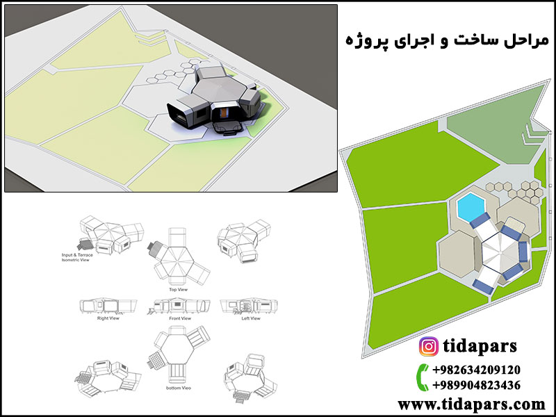 مراحل ساخت و اجرای پروژه