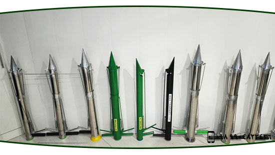 تنوعی از نشاکارهای دستی فولادی